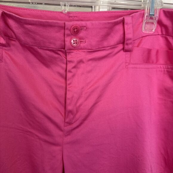 Vintage Lauren Ralph Lauren Pink Pants Women's 14 Petite Chino - Picture 5 of 11